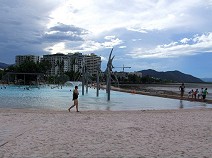 Public pool in Cairns